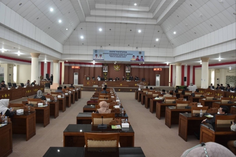 Rapat Paripurna XIV DPRD Kabupaten Ogan ilir Tahun Sidang 2022